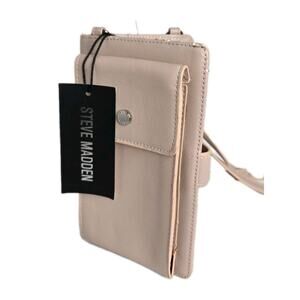 Steve Madden Light Pink Mini Crossbody Purse/Wallet Crossbody Or Phone Bag